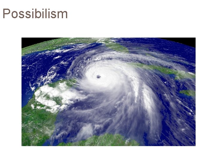 Possibilism 