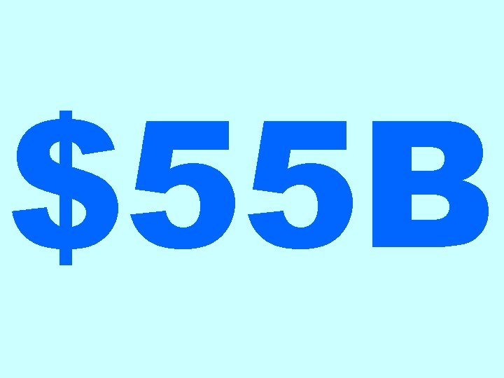 $55 B 