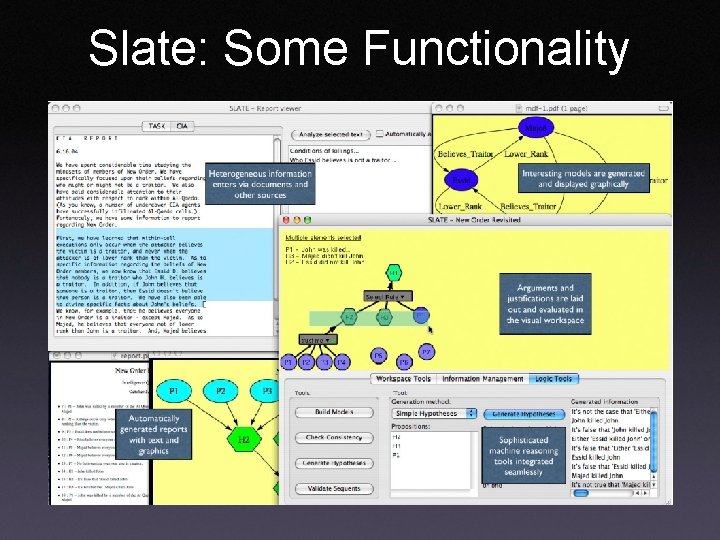 Slate: Some Functionality 