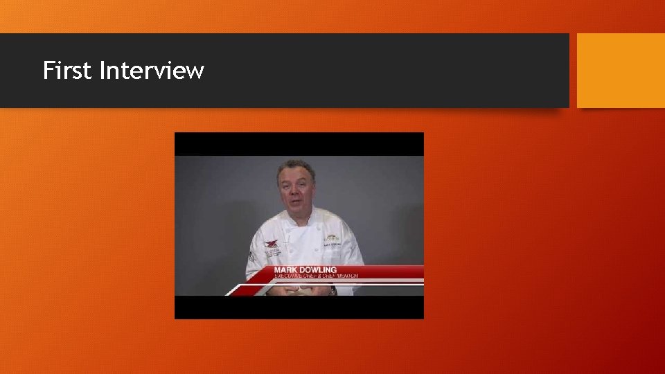 First Interview 