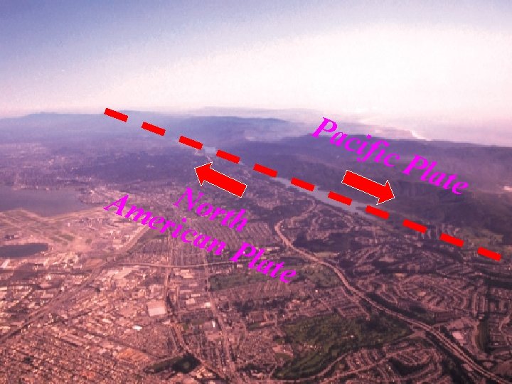 Pac Am Nort eric h an P late ific P late 