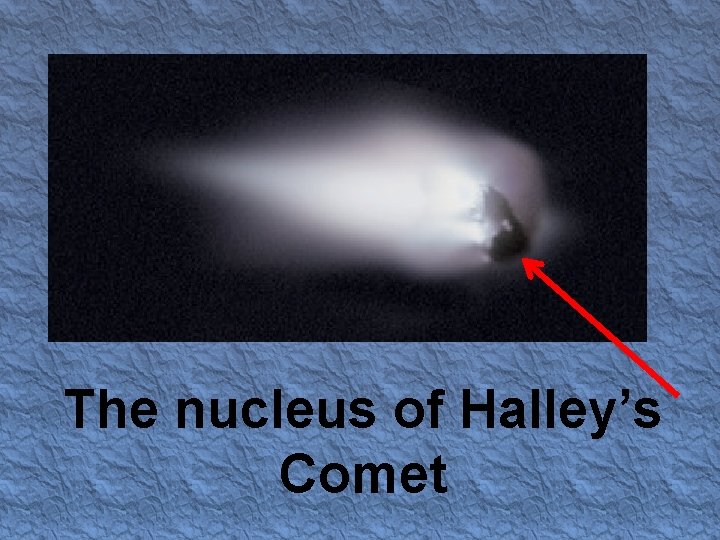 The nucleus of Halley’s Comet 