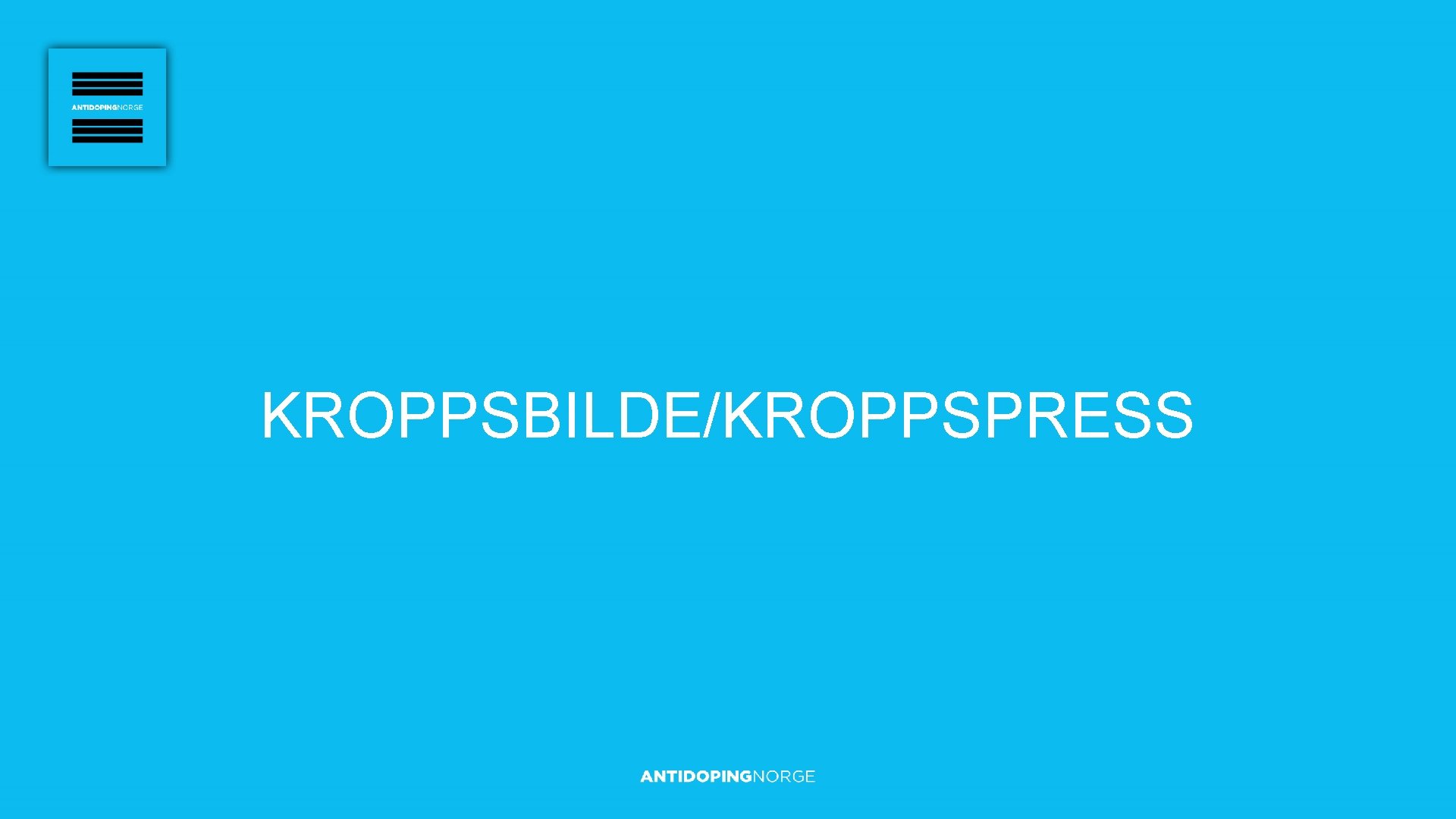 KROPPSBILDE/KROPPSPRESS 