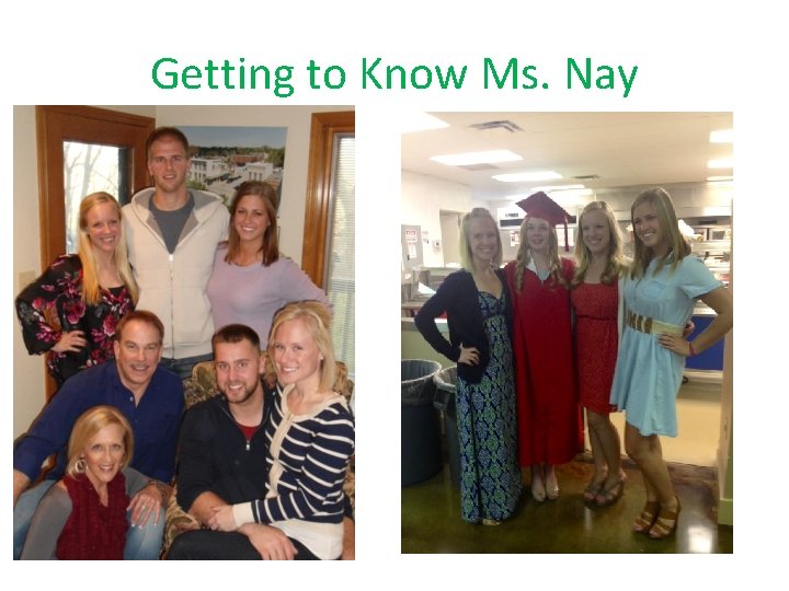 Getting to Know Ms. Nay Getting to Know Ms. Nay