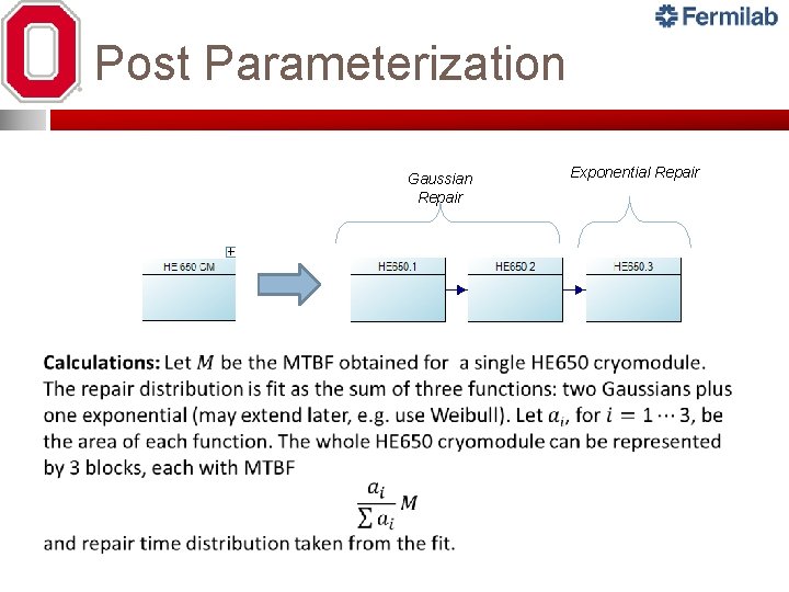 Post Parameterization Gaussian Repair Exponential Repair Post Parameterization Gaussian Repair Exponential Repair