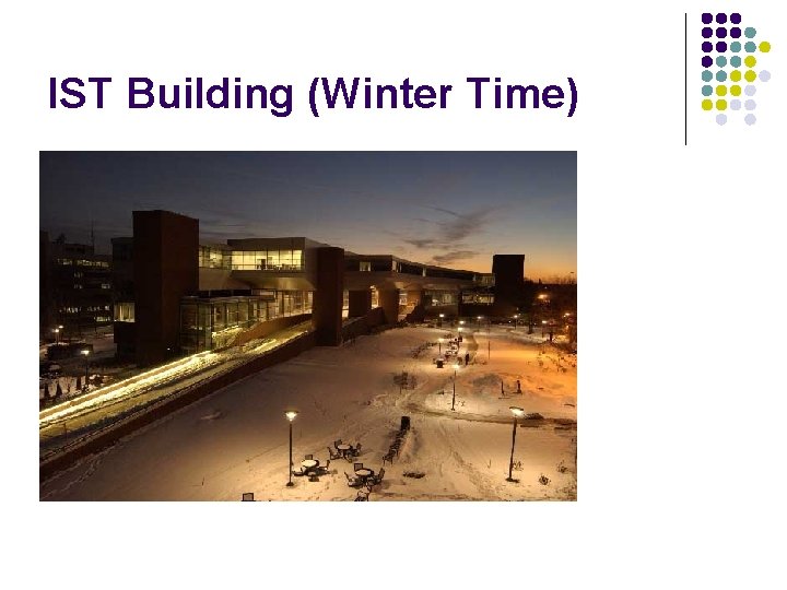 IST Building (Winter Time) 