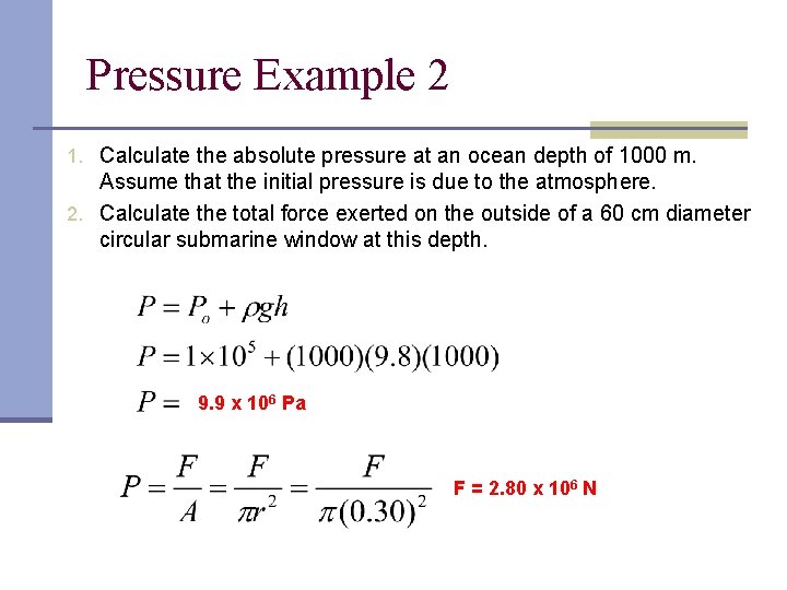 Fluid Mechanics Hydrostatics AP Physics B States of
