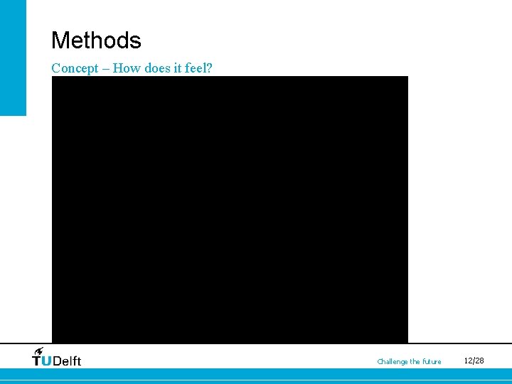 Methods Concept – How does it feel? Challenge the future 12/28 