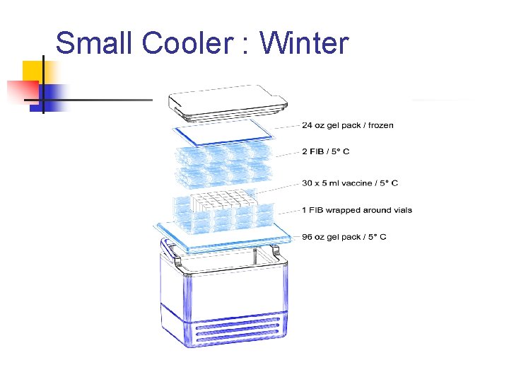 Small Cooler : Winter 