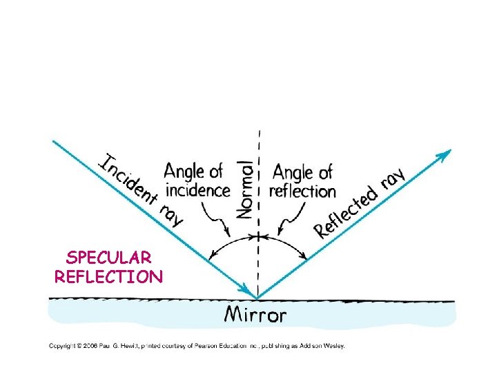 SPECULAR REFLECTION 
