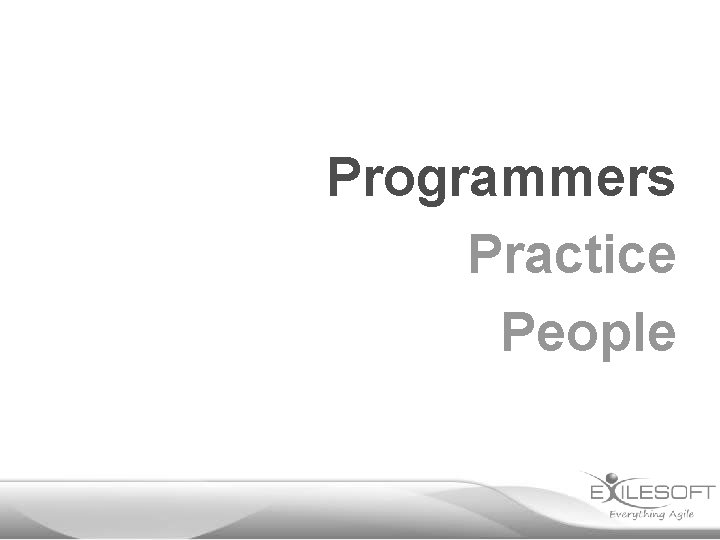 Programmers Practice People 