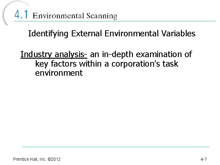 Identifying External Environmental Variables Industry analysis- an in-depth examination of key factors within a