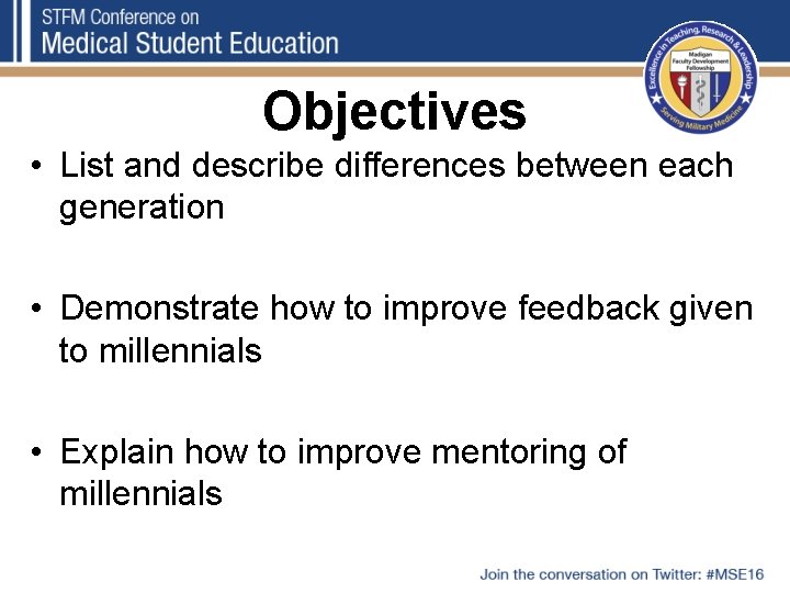 Objectives • List and describe differences between each generation • Demonstrate how to improve