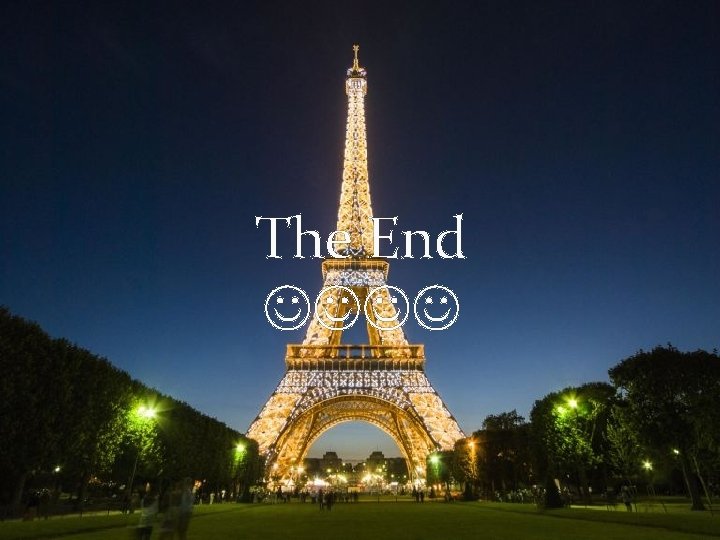 The End 