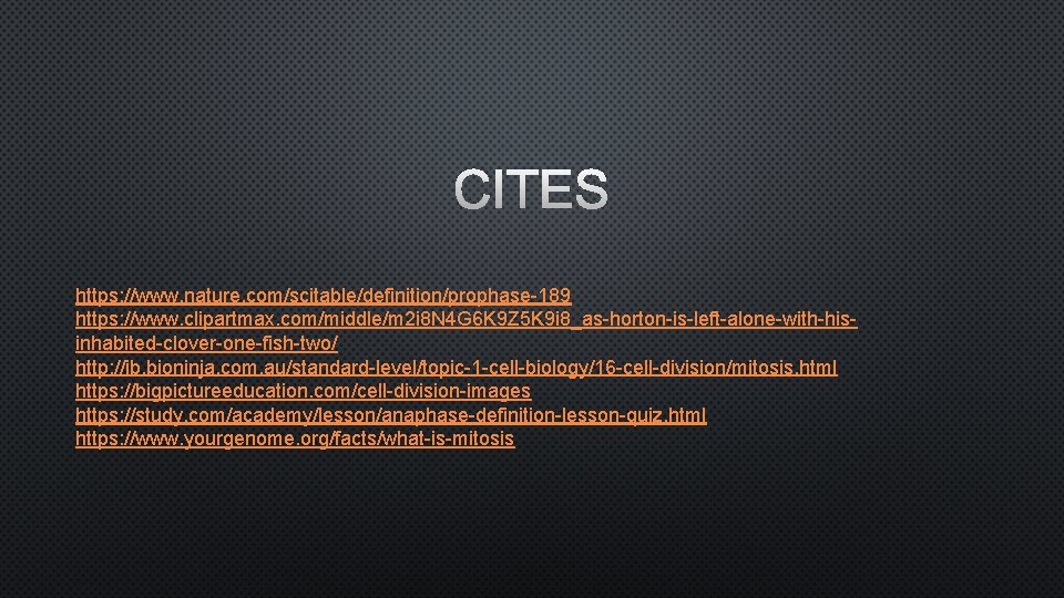 CITES https: //www. nature. com/scitable/definition/prophase-189 https: //www. clipartmax. com/middle/m 2 i 8 N 4