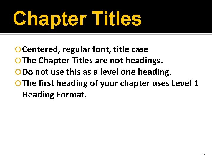 APA Guidelines A brief formatting review Adapted from