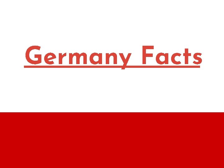 Germany Facts 