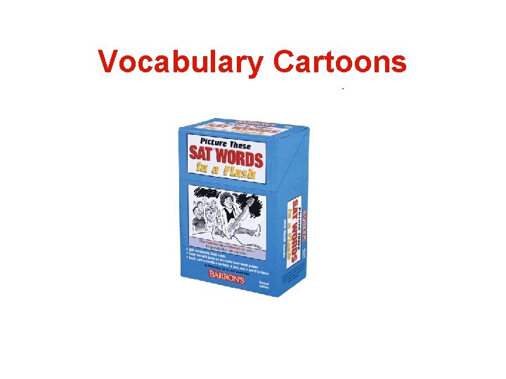 Vocabulary Cartoons 