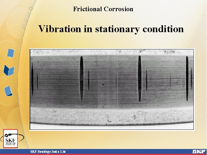 Frictional Corrosion Vibration in stationary condition 