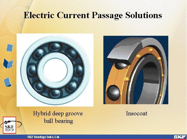 Electric Current Passage Solutions Hybrid deep groove ball bearing Insocoat Electric Current Passage Solutions Hybrid deep groove ball bearing Insocoat