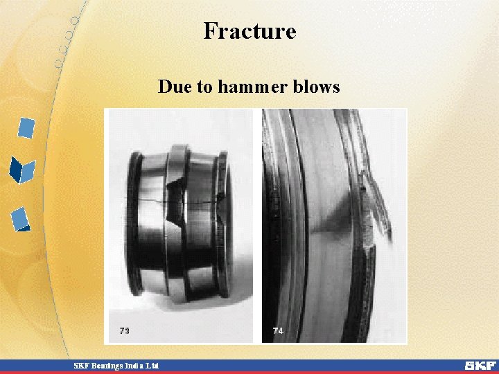 Fracture Due to hammer blows 