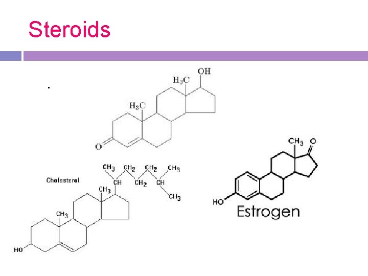 Steroids. 