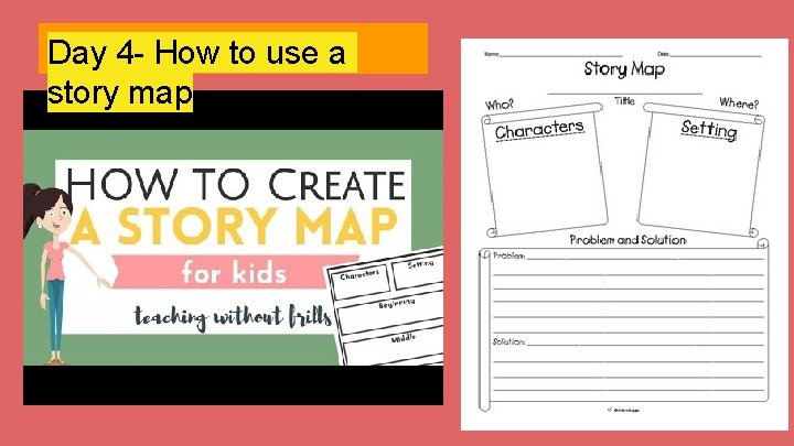 Day 4 - How to use a story map 