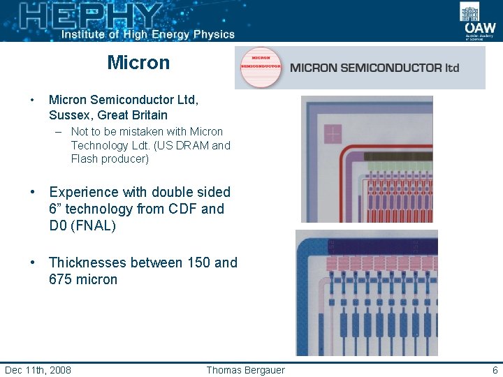 Micron • Micron Semiconductor Ltd, Sussex, Great Britain – Not to be mistaken with