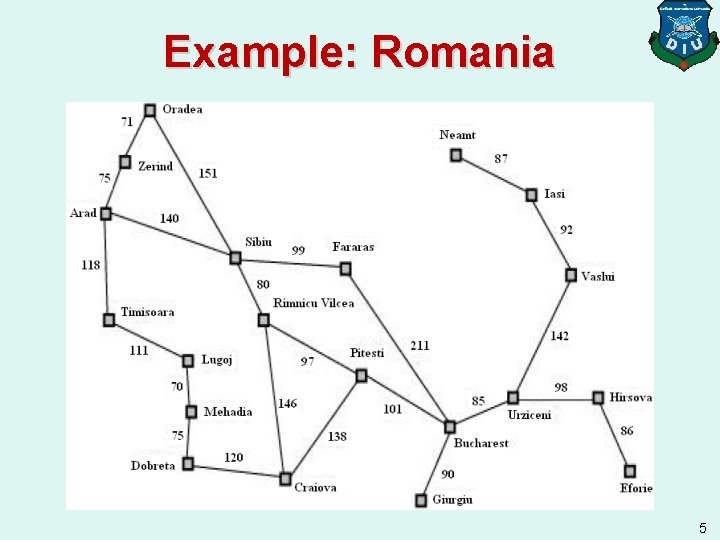 Example: Romania 5 