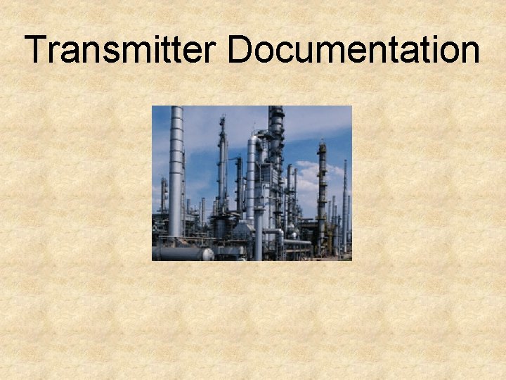 Transmitter Documentation 