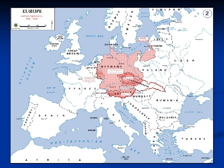 n Occupied the Rhineland 