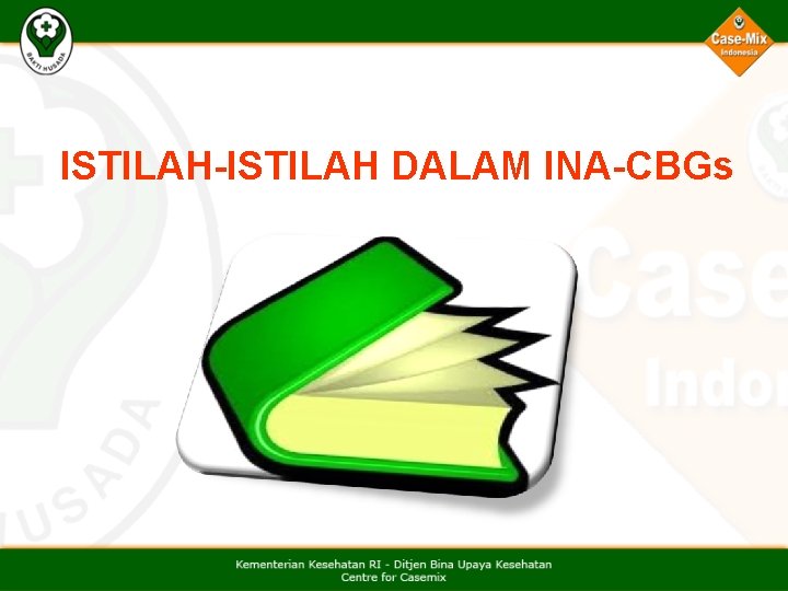 ISTILAH-ISTILAH DALAM INA-CBGs 