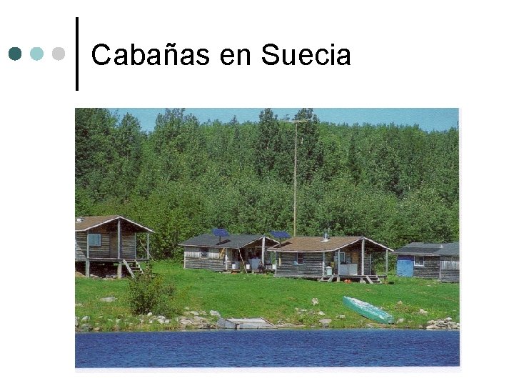 Cabañas en Suecia 