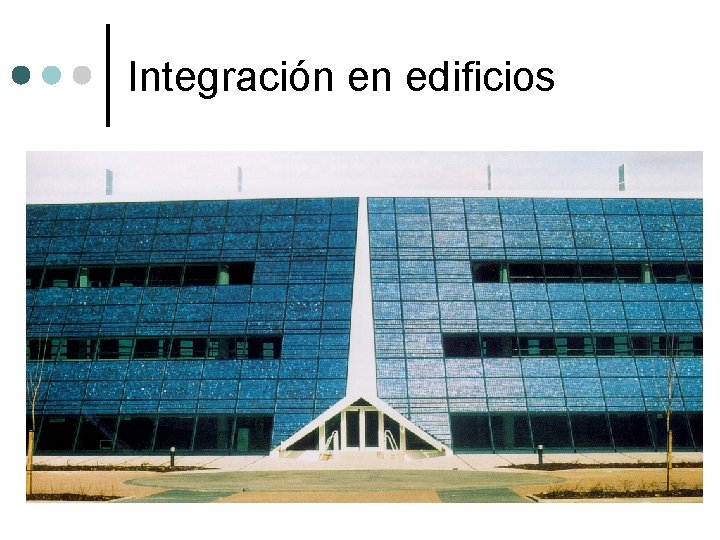 Integración en edificios 