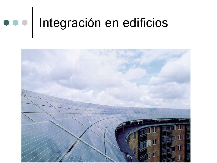 Integración en edificios 