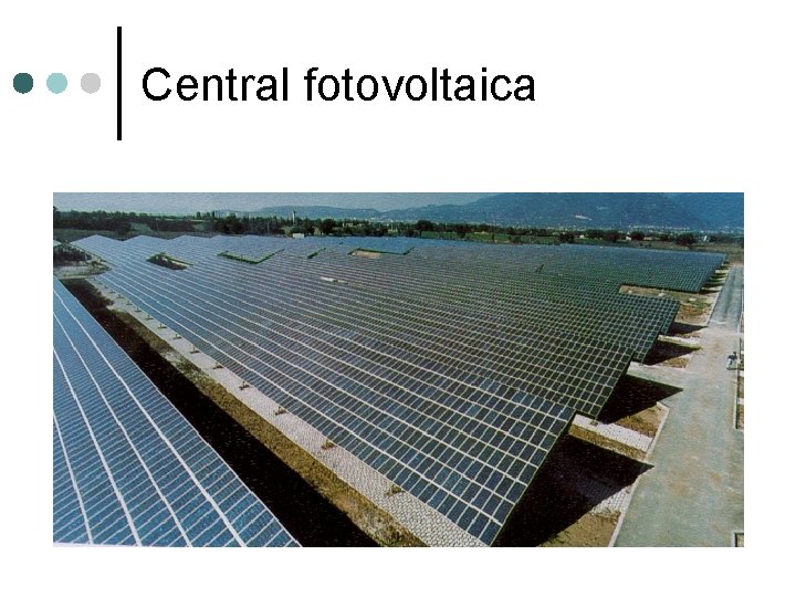 Central fotovoltaica 