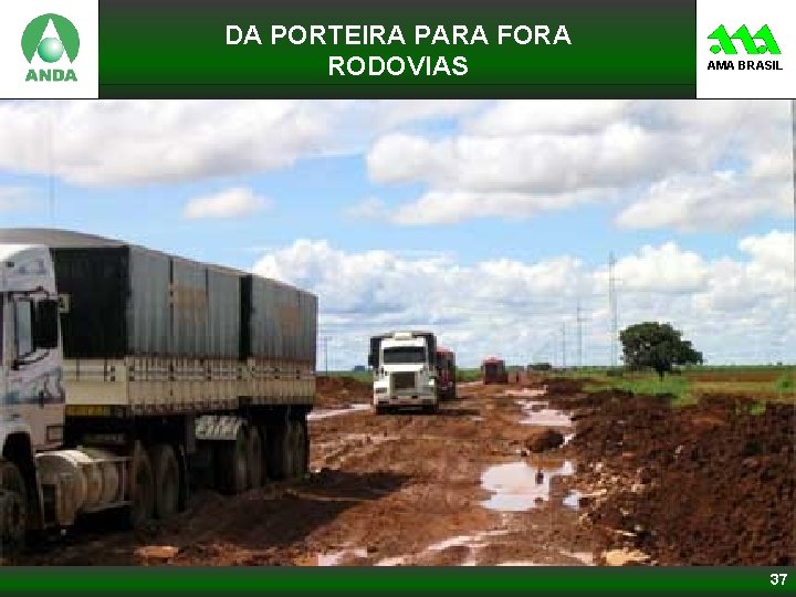 DA PORTEIRA PARA FORA RODOVIAS AMA BRASIL 37 