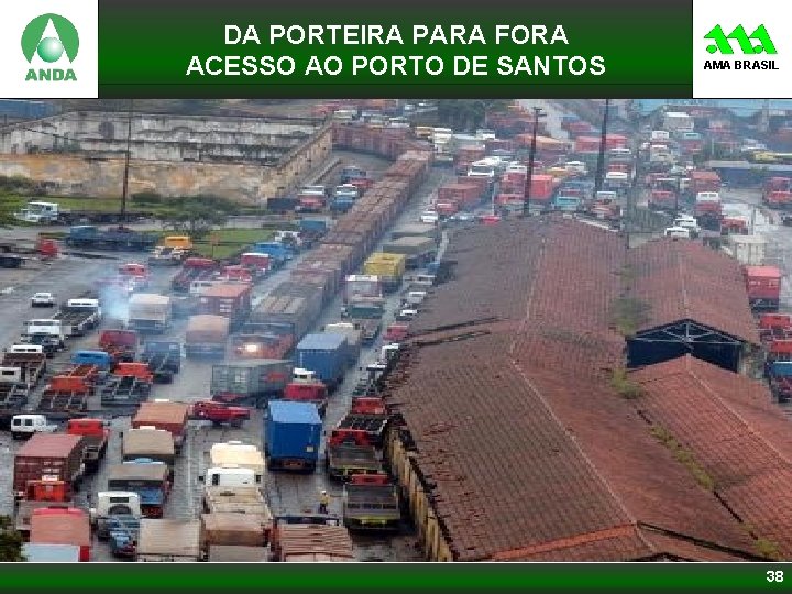 DA PORTEIRA PARA FORA ACESSO AO PORTO DE SANTOS AMA BRASIL 38 