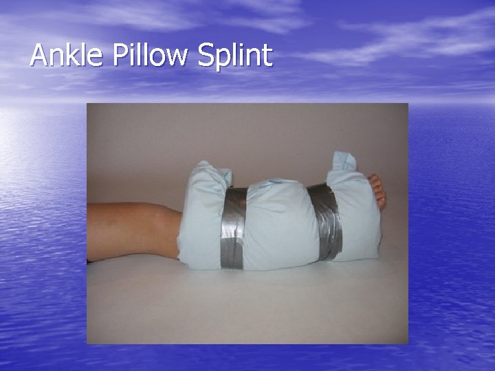 Emergency Splinting and Trauma First Aid Coburn H