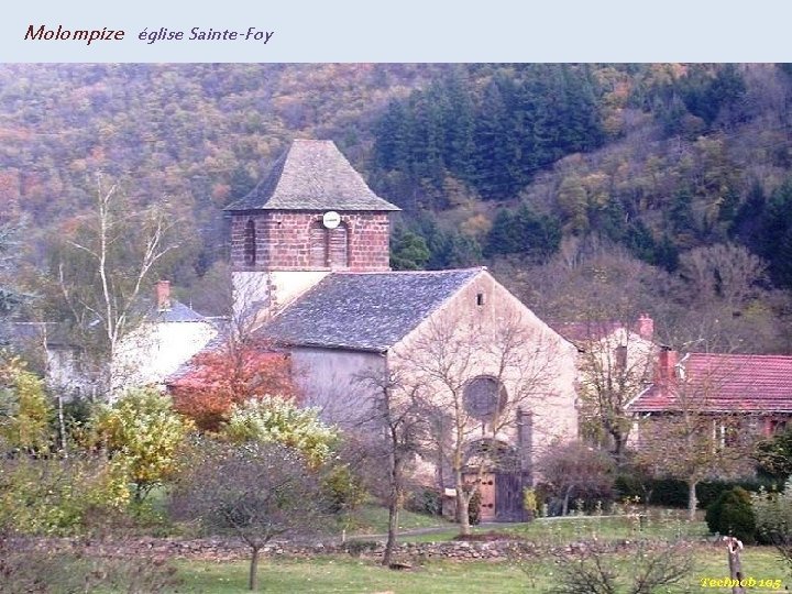 Molompize église Sainte-Foy 