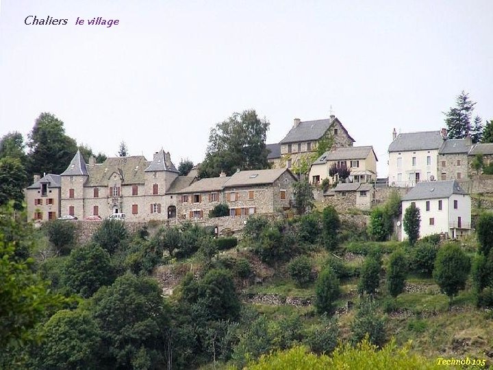 Chaliers le village 