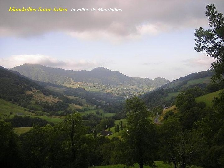 Mandailles-Saint-Julien la vallée de Mandailles 