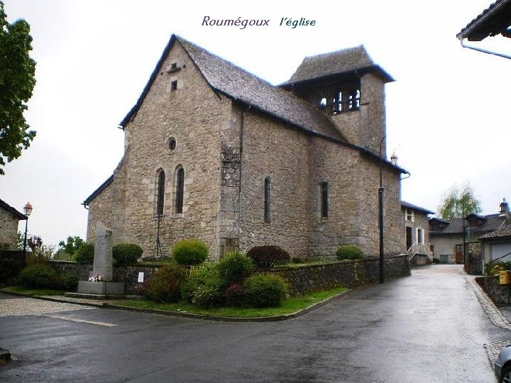 Roumégoux l’église 