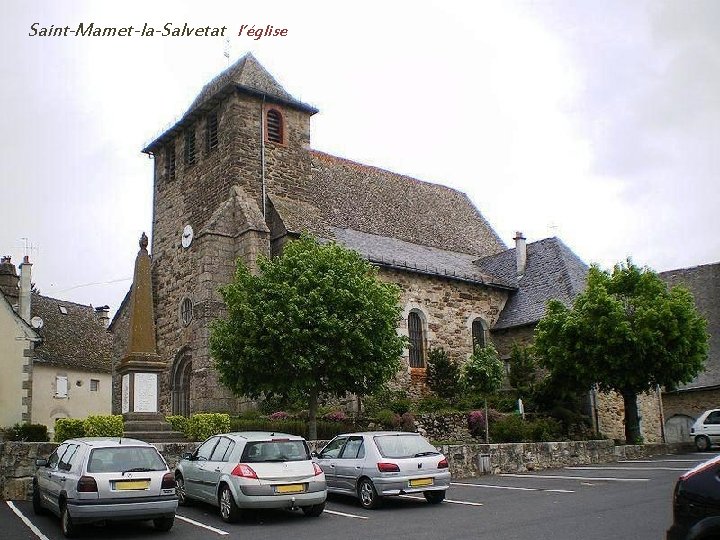 Saint-Mamet-la-Salvetat l’église 