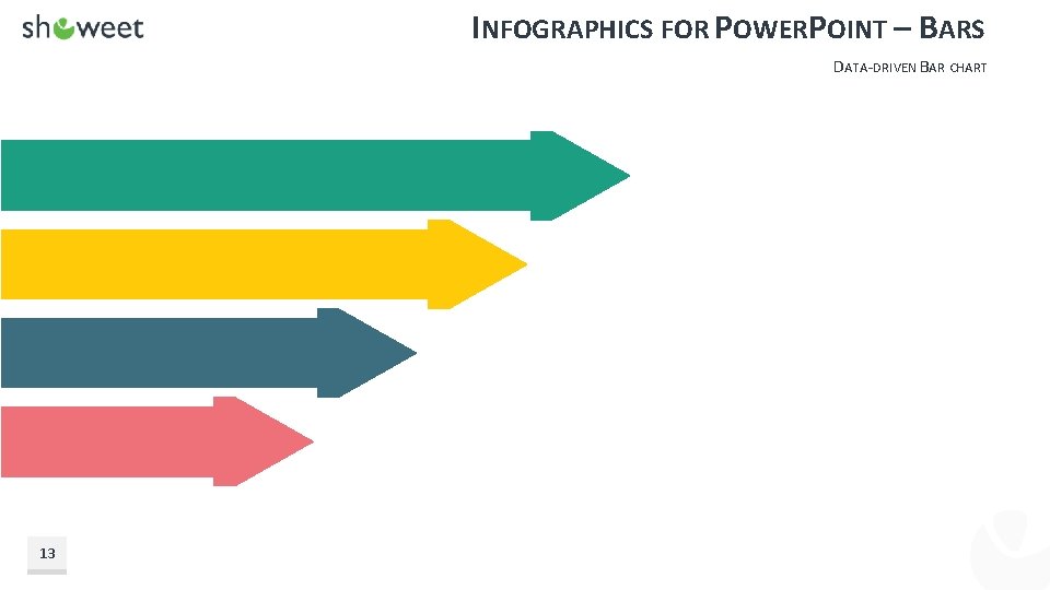 INFOGRAPHICS FOR POWERPOINT – BARS DATA-DRIVEN BAR CHART 13 