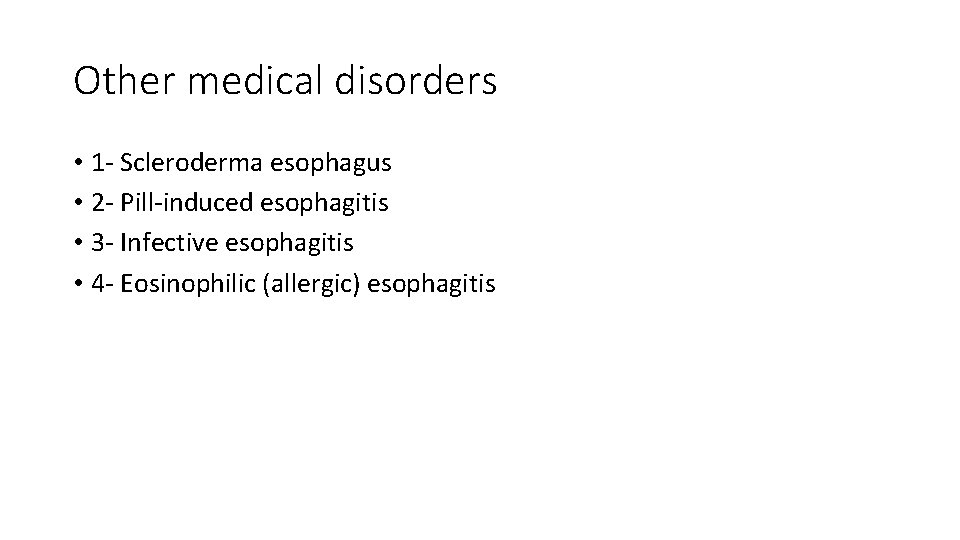 Approach to dysphagia benign esophageal disease Done by