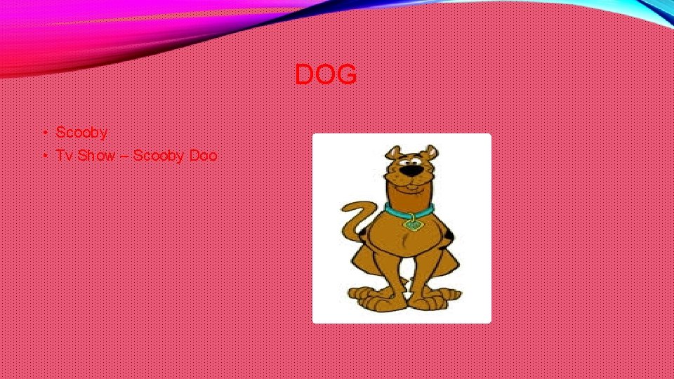 DOG • Scooby • Tv Show – Scooby Doo 