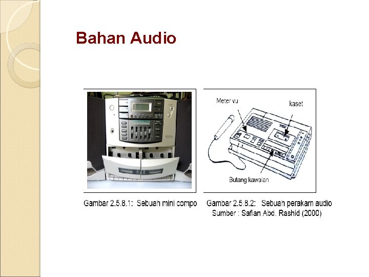 Bahan Audio 