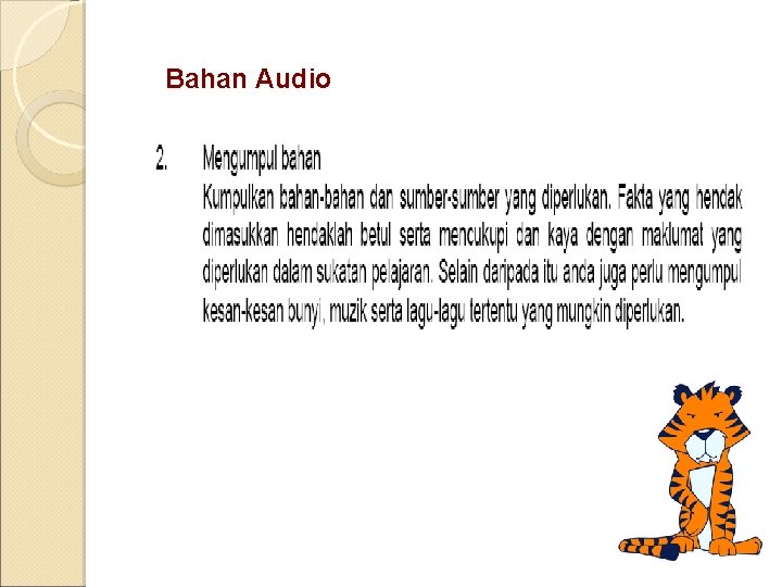 Bahan Audio 