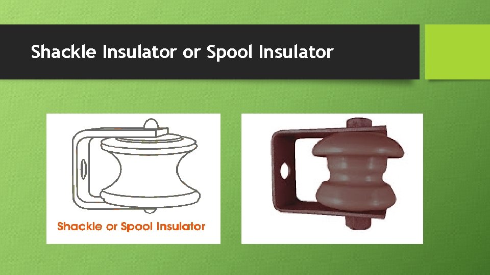 Shackle Insulator or Spool Insulator 